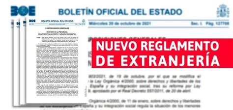 Cambios En El Reglamento De Extranjer A Se Ha Duplicado El Proceso De