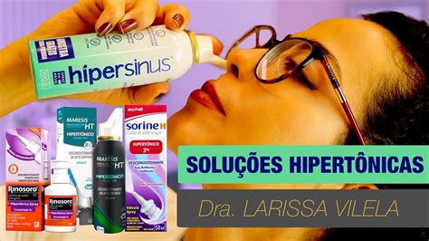 Solução hipertônica para lavagem nasal o que é para que serve