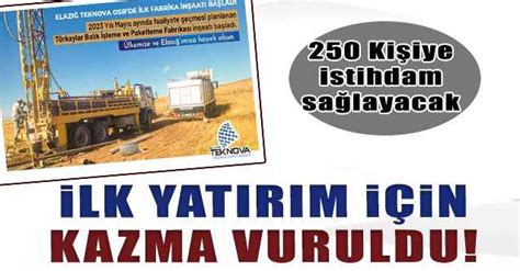 OSB DE İLK YATIRIM İÇİN KAZMA VURULDU Günışığı Gazetesi