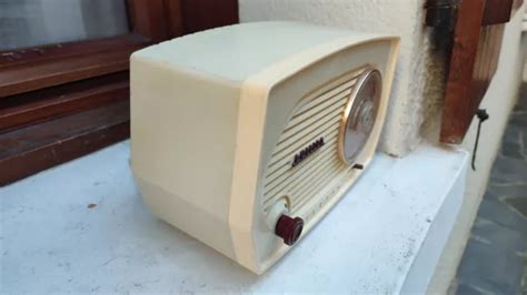 POSTE RADIO À lampes PHILIPS Philetta Vintage TSF avec tuner FM MP3 SD