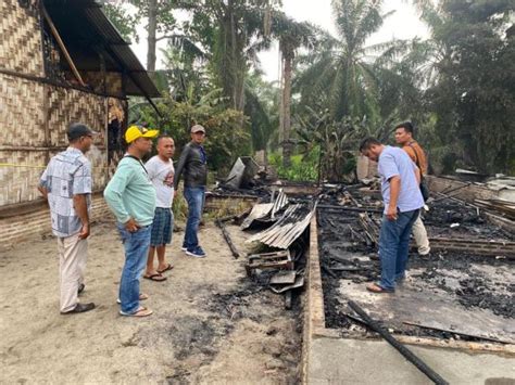 Tragis Kebakaran Dua Rumah Di Batubara Tewaskan Kakak Beradik