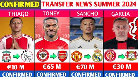 Latest Confirmed Transfers And Rumours Summer 2024 😳🔥ft Thiago Ivan