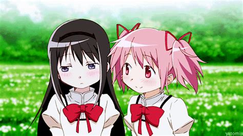 Yuri Anime Manga In Puella Magi Madoka Magica Madoka Magica