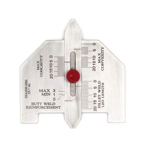 Automatic Weld Size Gauge Butt Reinforcement Fillet Weld Leg Length