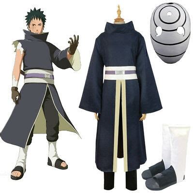 Jual Tobi Obito Uchiha Madara Costume Cosplay Naruto Kostum Kab