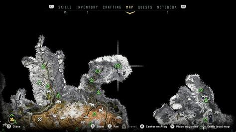 Horizon Zero Dawn Map Power Cell Locations Milomedia