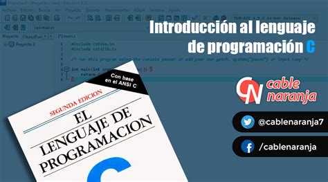 Introducción Al Lenguaje De Programación C Cable Naranja