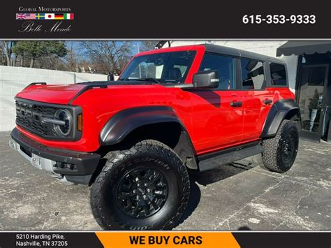 2023 Used Ford Bronco Bronco Raptorluxpkgadaptivecruisecontrolheatedseatsnav At Northshore