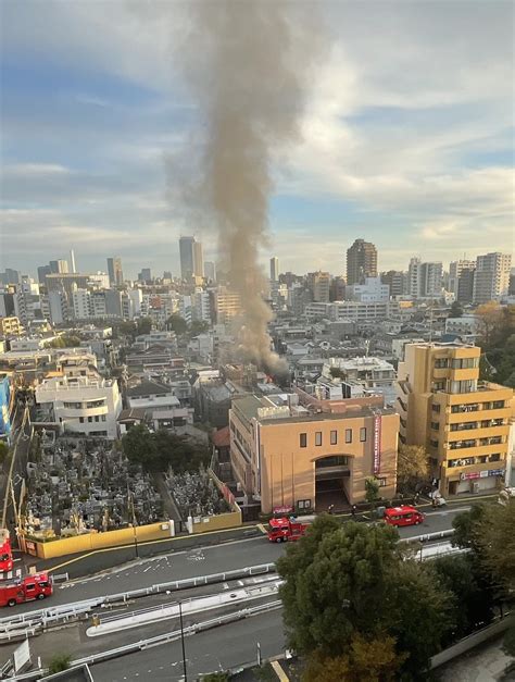 【火事発生】東京都新宿区高田馬場1丁目で火災！大きな黒煙が上がる「火事です」 まとめダネ！