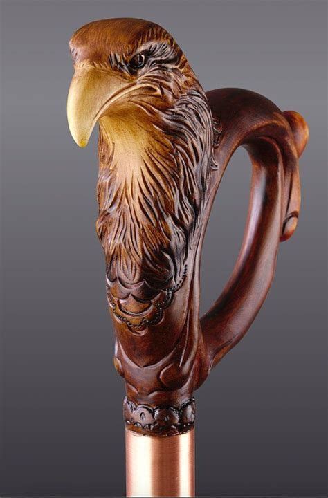 Free Wood Patterns For Carving Walking Sticks Hand Carved Walking