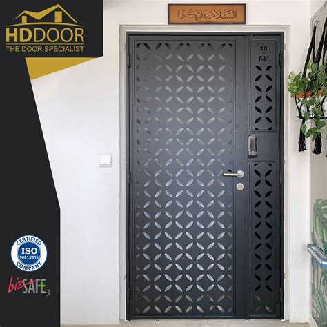 3D Laser Cut Design Gate HDL17 Laser Cutting Gate Price Singapore