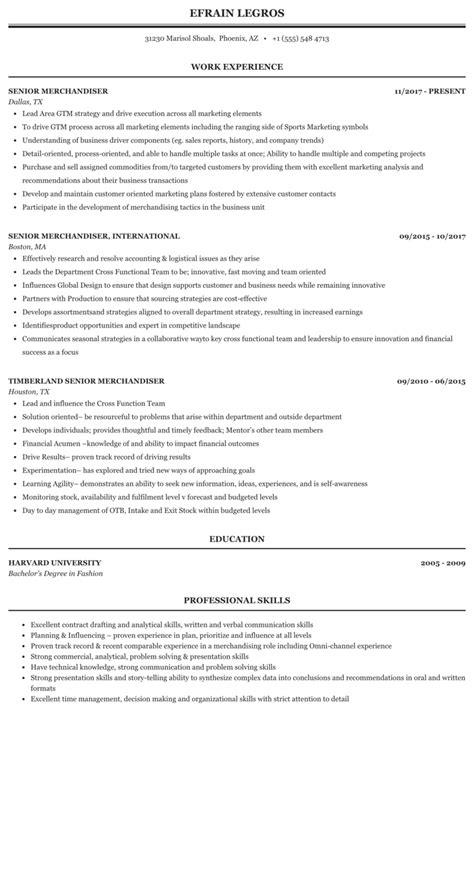 Apparel Buyer Resume Resume Best