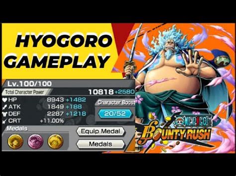 DEFENDER UNDERRATED HYOGORO GAMEPLAY SS LEAGUE One Piece Bounty