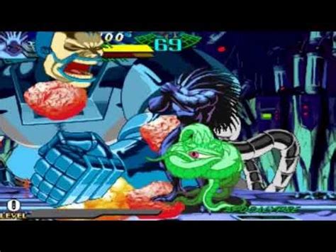 Marvel Super Heroes Vs Street Fighter Blackheart And Shuma Gorath