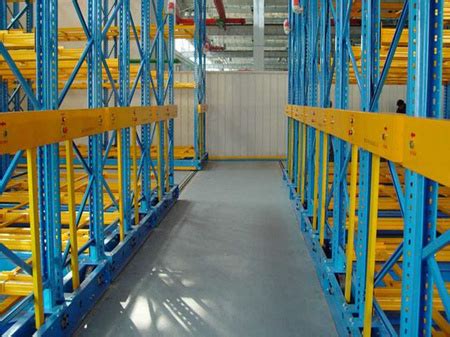 Heavy Duty Q235 Steel Metal Automated Electric Rack System For