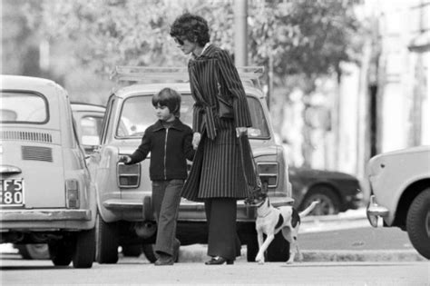 Rare Audrey Hepburn Audrey Hepburn With Her Son Luca Dotti In Rome