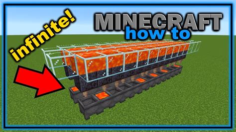 How To Make An Infinite Lava Source In Minecraft 1 18 Easy Minecraft