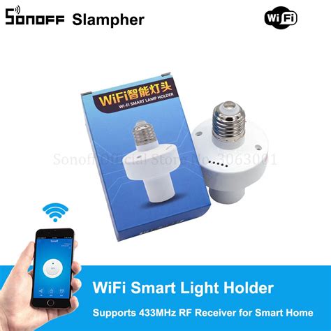 Sonoff Slampher RF 433MHz Wifi Smart Light Holder E27 Universal WiFi