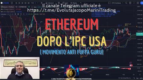 ETHEREUM Analisi Evoluta Del 14 02 23 Dopo L IPC USA YouTube