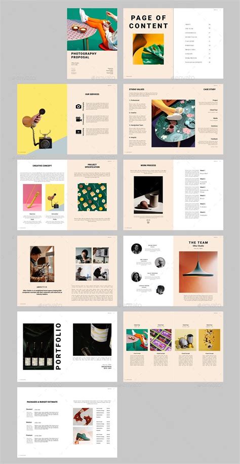 Business Proposal Brochure Template Artofit