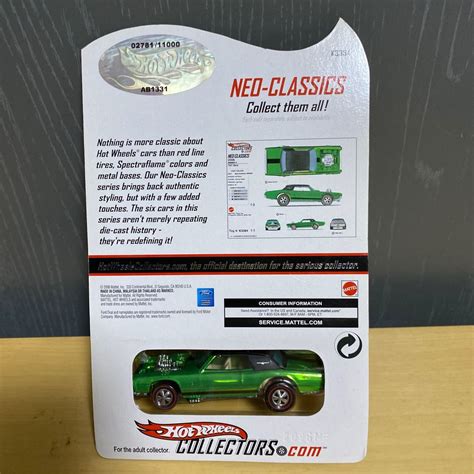 Yahoo オークション ホットウィール Hot Wheels Neo Classics Series