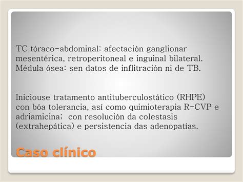 Reactivaci N De Tuberculosis Ganglionar Sobre Linfoma Non Hodgkin Ppt