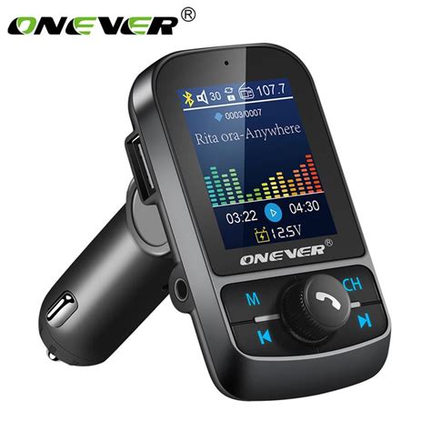 Onever Fm Transmitter Color Screen Aux Modula Grandado