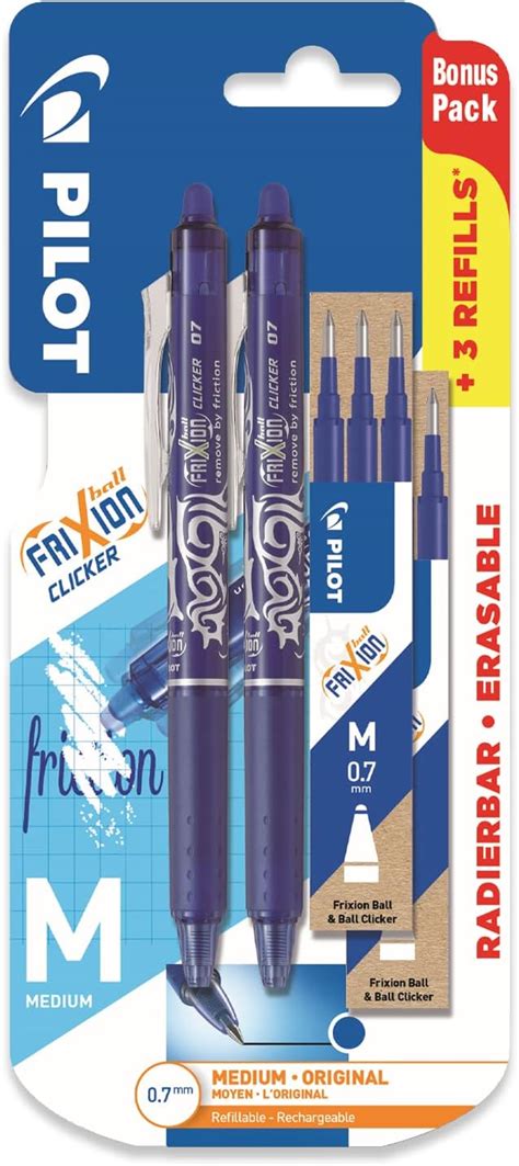 Pilot Frixion Ball Lot De Stylos Encre Gel Effa Able Mm Pointe