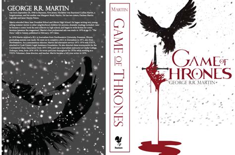 Game Of Thrones Book Cover Design Behance