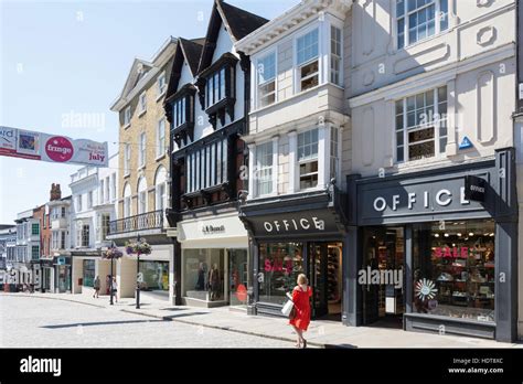 Period Buildings On Guildford High Street Guildford Surrey England