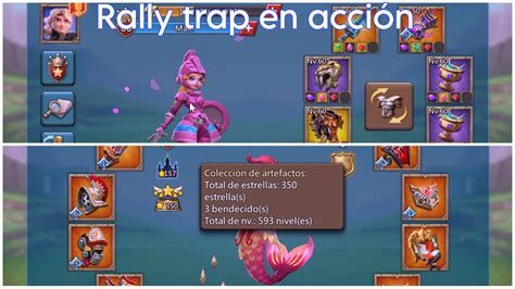 Lords Mobile Mi Rally Trap En Acci N Vs Rallys Mix Con Escudos