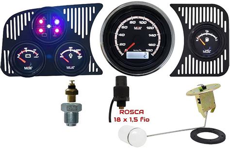 Velocimetro De Fusca E Painel Completo Cronometer Instrumentos De Painel