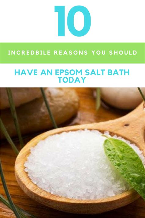 10 Unexpected Health And Beauty Benefits Of An Epsom Salt Bath Epsom Salt Bath Epsom Salt