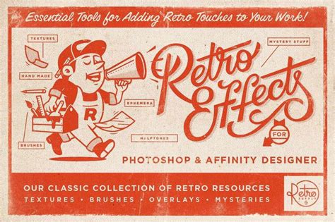 Our Top 10 Retro Photoshop Texture Picks - RetroSupply Co.