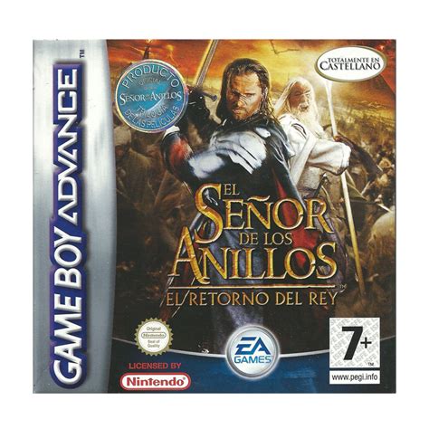 El Señor De Los Anillos El Retorno Del Rey Gba Sp