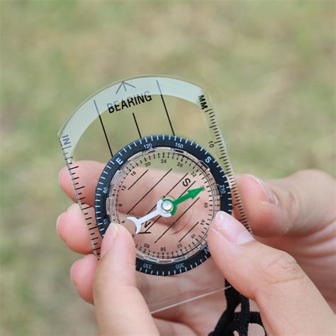 Multi Functional Mini Acrylic Map Scale Ruler Creative Transparent Map