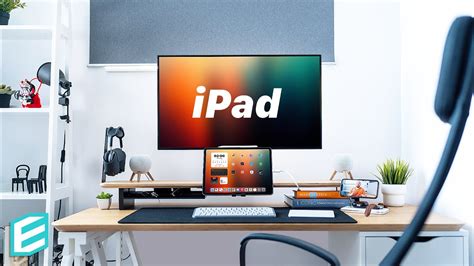 Ipad Desk Setup Ft Ipados Youtube