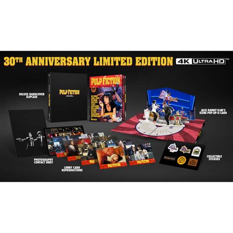 Pulp Fiction Th Anniversary Collector S Edition K Ultra Hd K Zavvi Us