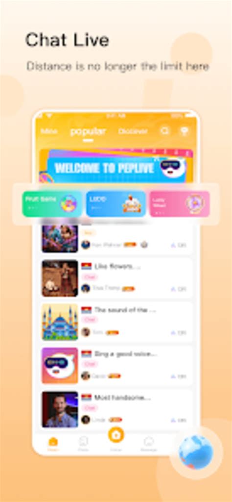 Peplive Group Voice Chat Room For Android 無料・ダウンロード