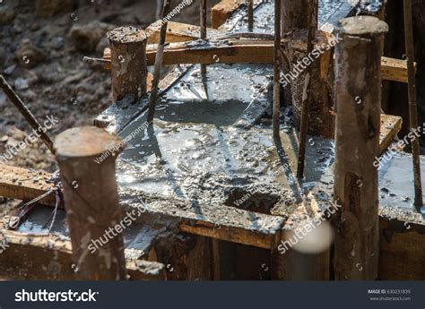 Bleeding Fresh Concrete Stock Photo 630231839 | Shutterstock