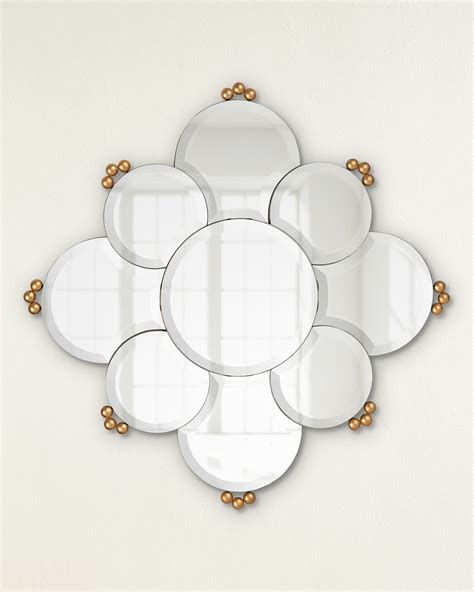 John Richard Collection Selenite Star Mirror Horchow