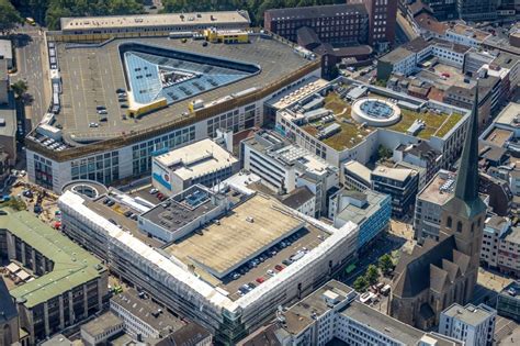 Dortmund Von Oben Parkdeck Auf Dem Geb Ude Des Parkhauses