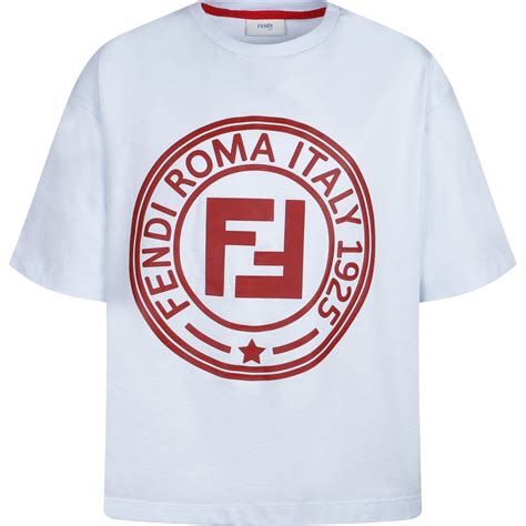 Fendi Boys "Fendi Roma" T-Shirt | BAMBINIFASHION.COM
