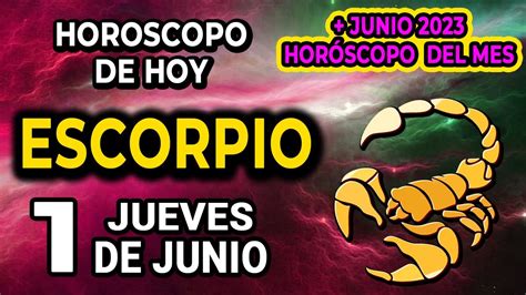 Hor Scopo De Hoy Escorpio De Junio De