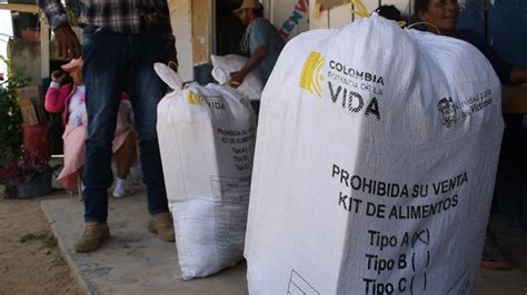 Unidad Para Las V Ctimas Entrega Alimentos E Implementos De Aseo A