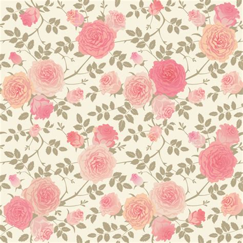 Free Vector Rose Patterns In Psd Vector Eps