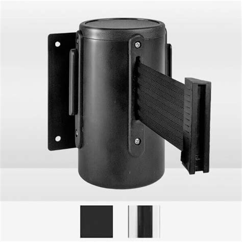 Value Wall Mounted Belt Barrier | Wall Unit 7.5 to 11ft Belt