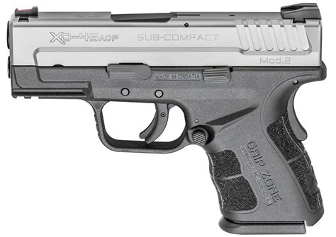 Springfield Xd Mod2 45acp Sub Compact Bi Tone With Gripzone Sportsmans Outdoor Superstore