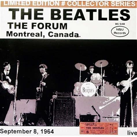 Live Montreal Canada 981964 Cd By The Beatles Cd With Zorro800 Ref118060191