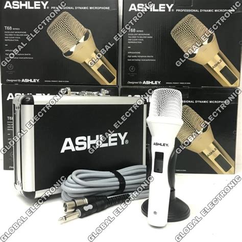 Mic Kabel Ashley T Free Hardcase Kabel Meter Putih Lazada